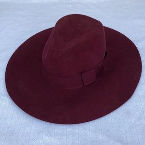 Braxton Maroon Hat